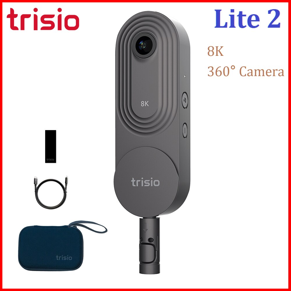 Trisio Lite 2 VR ī޶ 8K   ī޶ NodeRotate 360  ī޶ ĳ 32MP Ʈ HDR  ˰ 8G 丮